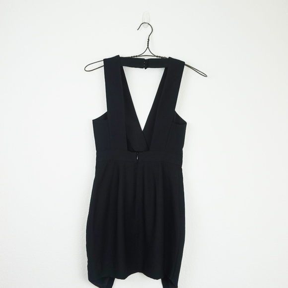 Finders Keepers "the creator" black plunge dress - Picture 2 of 5